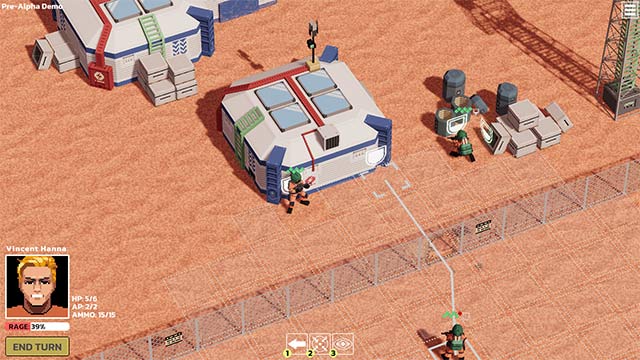 Mars Tactics is a game classic turn-based strategy combined with realistic simulation