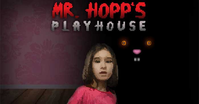 Find a way to escape from a monster toy in Mr. Hopp's Playhouse
