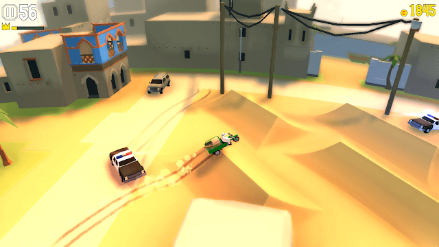 Join the thrilling chase with the police in Reckless Getaway 2 game. 