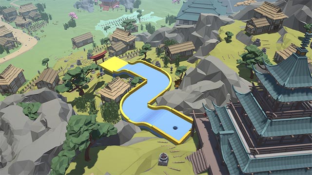 Build an innovative golf course and share it with the worldwide community of Minigolf gamers
