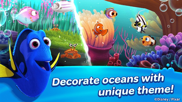 Decorate the ocean with unique themes