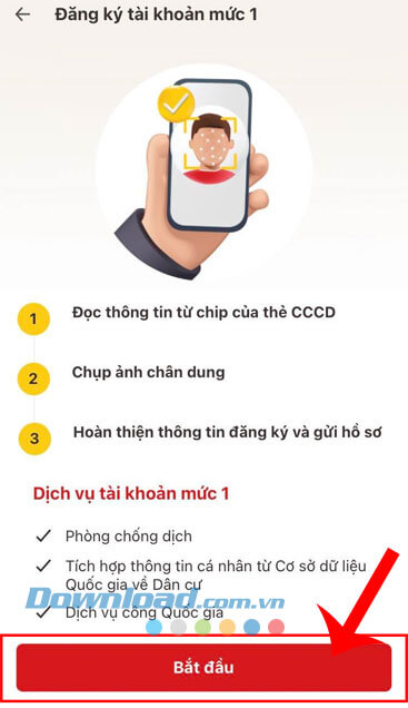 Chạm vào nút Đã hiểu