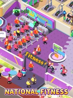 Fitness Club Tycoon for you to manage a crowded gym