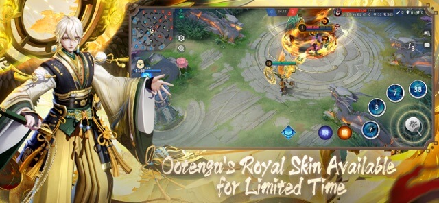 Ootengu's Royal Skin has available for a limited time