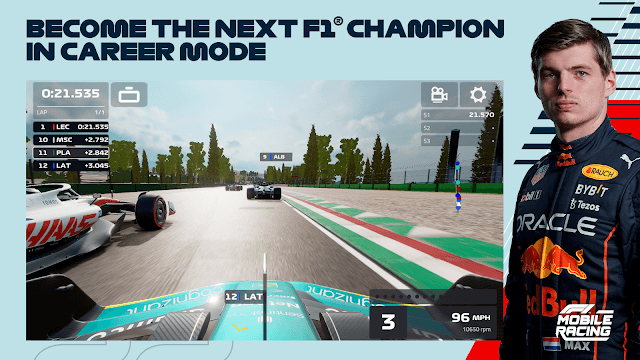 Become the next F1 champion in career mode