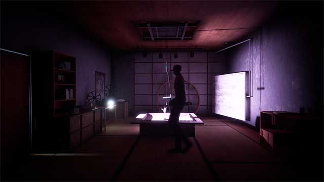 Game that combines elements of exploration, puzzles and action in a horror atmosphere