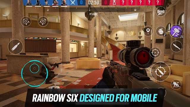 Experience the famous Rainbow Six shooter on mobile