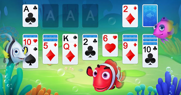 Solitaire 3D Fish Cho Android 1.0.61 - Game Xếp Bài Solitaire Chủ Đề Cá 3D