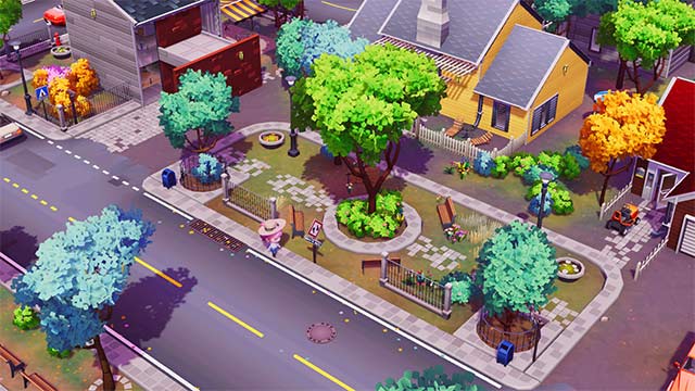 Chill Town simulates a beautiful virtual town for you to roam, relax or increase concentration when working or studying