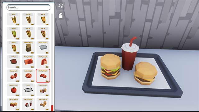 Create an exclusive menu for the store, including burgers, fries , pizza... and more