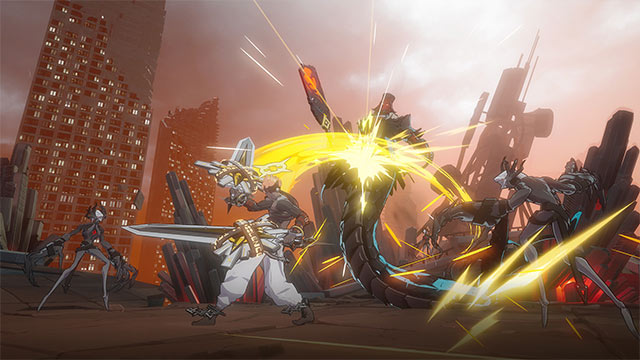 Game Etheria: Restart features Anime style graphics detailed and vivid