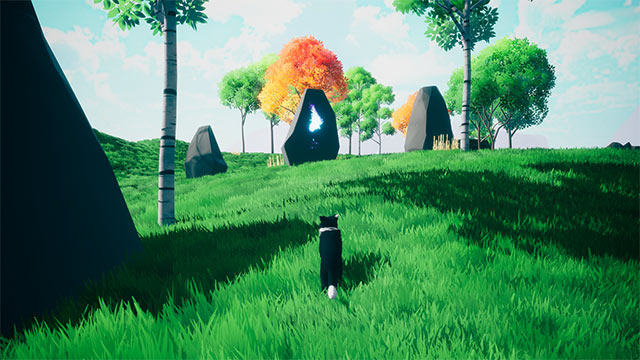 Solve puzzles with the little dog and reveal the secrets of the island