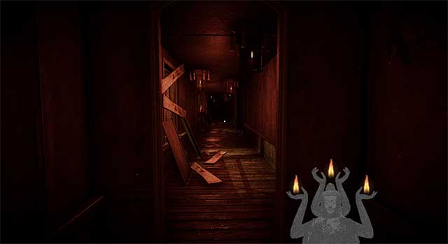 Find a way hide and escape the scary ghost in Foster: Ghost Child