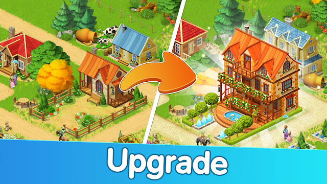 Upgrade and develop the town into a dreamland