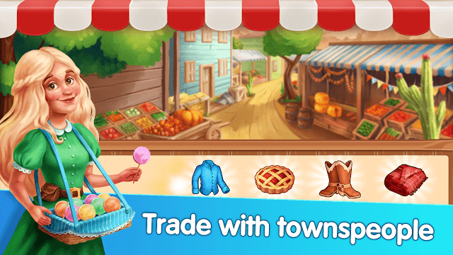 Trading, trading with people other in town