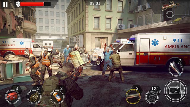 Left to Survive takes you to the challenge of shooting zombies and surviving in a deadly, violent, bloody world