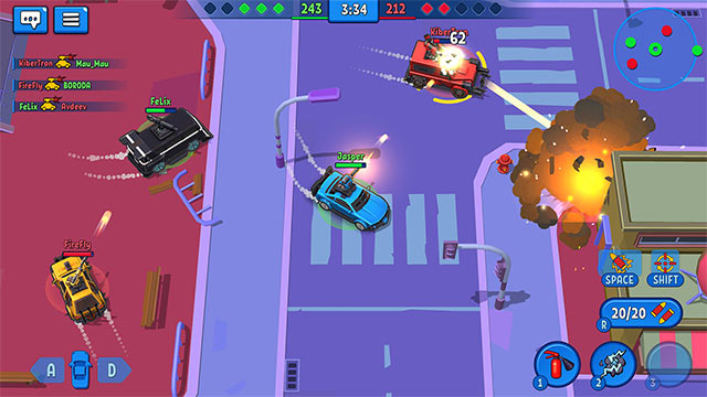 Feel the power of classic and modern weapons as you bombard, destroy destroy enemies