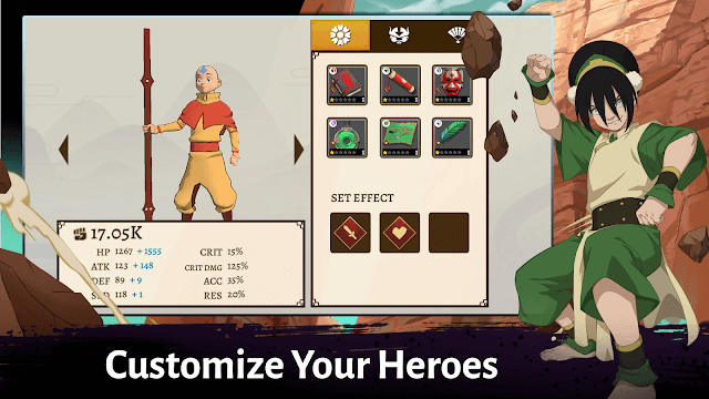 Customize your hero in Avatar Generations