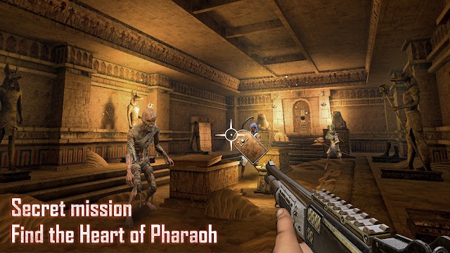 You take on a mission. secretly, search for the Pharaoh's heart in the game Endless Nightmare 3: Shrine