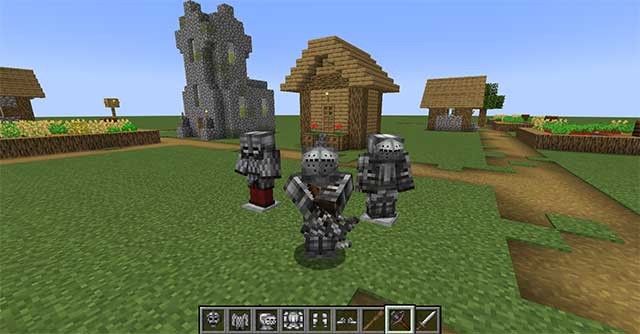 Epic Knights Mod cũng bổ sung chất thép vào thế giới Minecraft