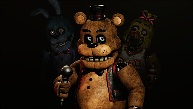 Gặp lại dàn nhân vật quen thuộc trong game Five Nights at Freddy’s