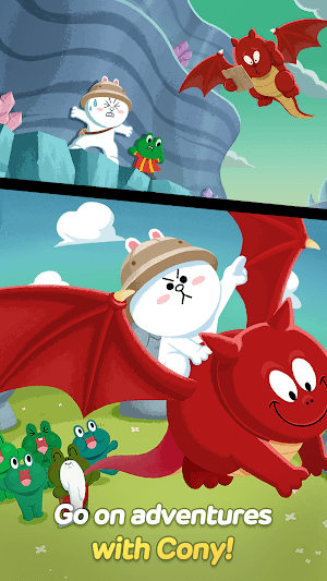 LINE Bubble 2 for you to join the exciting adventure with Cony