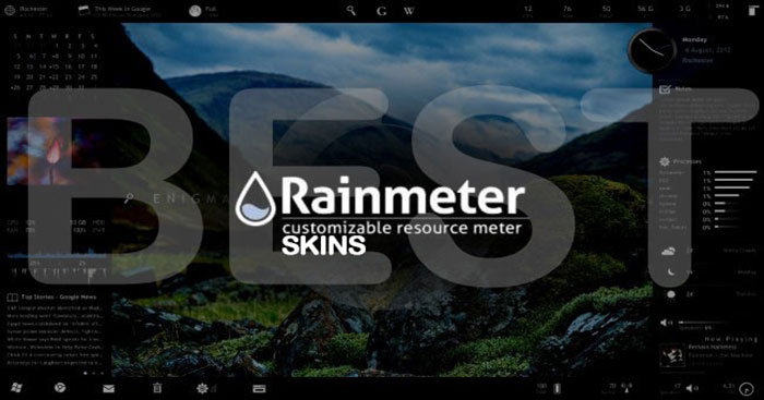 TOP các skin Rainmeter đẹp mắt nhất nên cài đặt - Download.com.vn