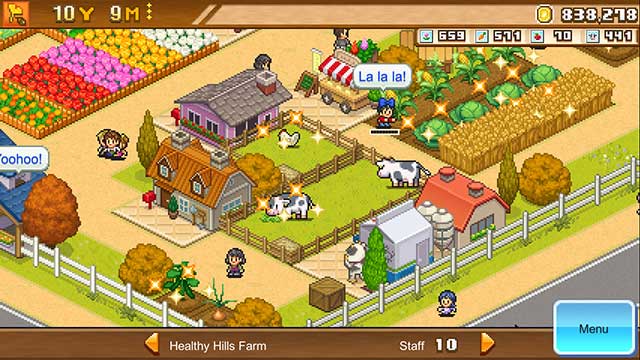 Create your own amazing farm and freely customize it to your liking