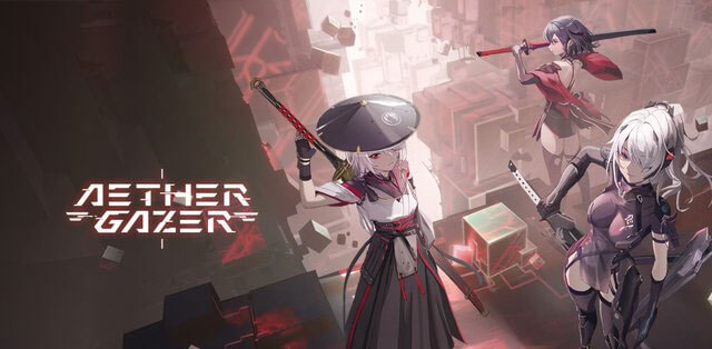 Aether Gazer is set in a sci-fi world, anime graphics