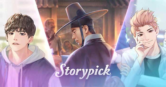 Storypick for iOS is a visual novel game adapted from many hit shows