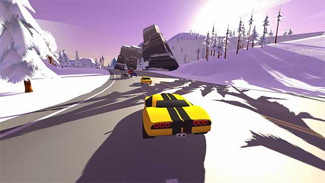 Race Me Now is a colorful classic racing game. color
