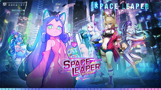 Space Leaper: Cocoon là game Anime nhập vai kết hợp phiêu lưu và thẻ bài đặc sắc