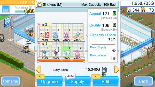 Arrange and customize shop by adding more product categories