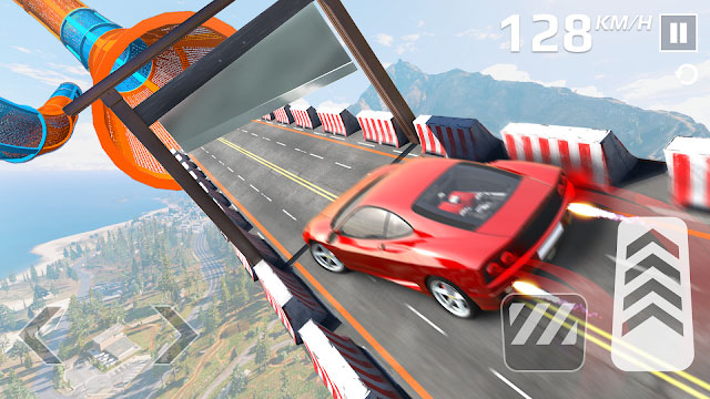 Experience breathtaking races in GT Car Stunt Master 3D game