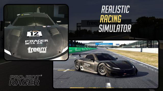 Realistic racing simulation