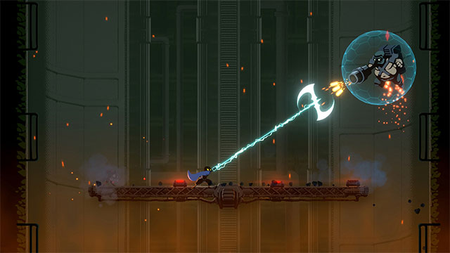 Immerse yourself in the slashing and swift moves of the hero Haak