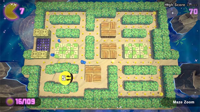 Each game mode in PAC-MAN WORLD Re-PAC game corresponds to new challenges