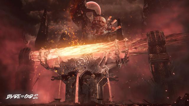 Blade of God II: Orisols lets you participate in fierce battles. in the dark world