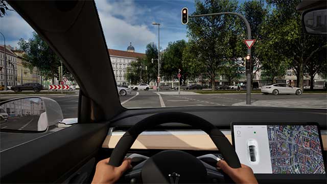 Practice your driving skills when participating in traffic with other people