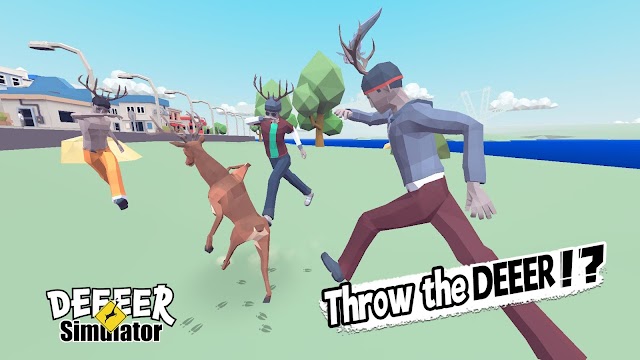 Become a goat, tease, attack everyone in town. in game DEEEER Simulator