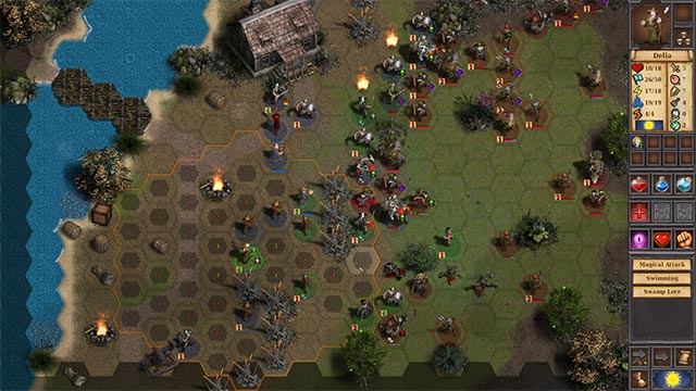Warbanners is a hybrid turn-based strategy game. role-playing and survival on the vast battlefield