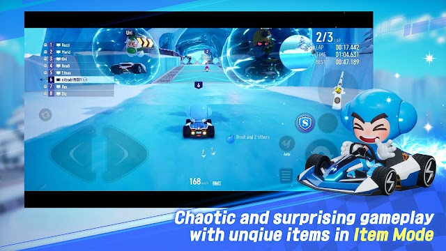 Chaotic and exciting gameplay with lots of new items in item mode 
