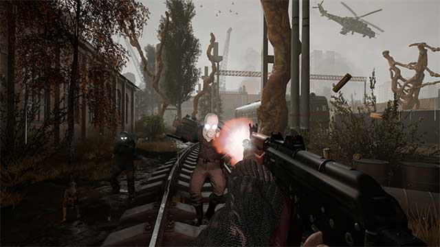 First-person shooter action gameplay and dramatic Tuesday