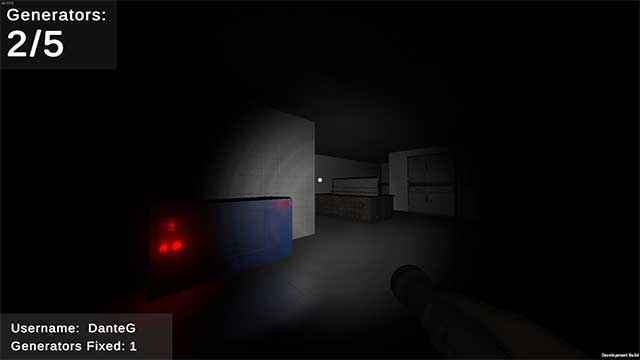 The Lights are Out is a multiplayer 4v1 horror game