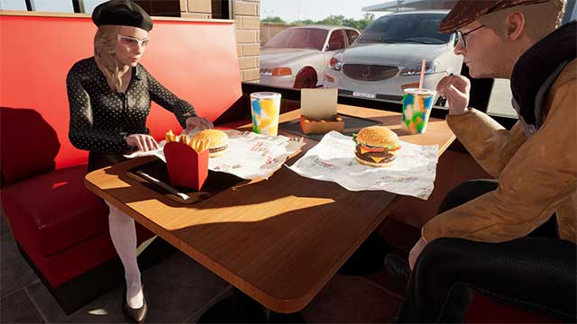 Điều hành nhà hàng thức ăn nhanh của riêng bạn trong game Fast Food Simulator