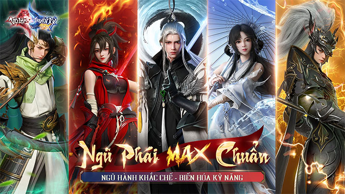 Ngũ hành trong Võ Lâm Truyền Kỳ MAX