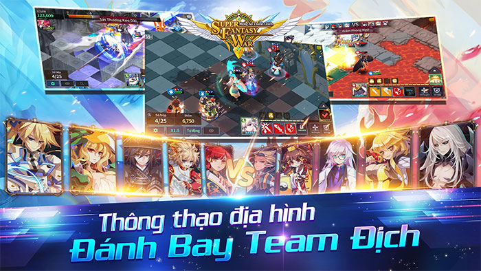 Game chiến thuật Super Fantasy War - Mộng Ảo Thánh Chiến