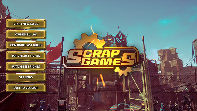 Scrap Games là trò chơi mô phỏng thiết kế robot và chiến đấu hấp dẫn cho PC