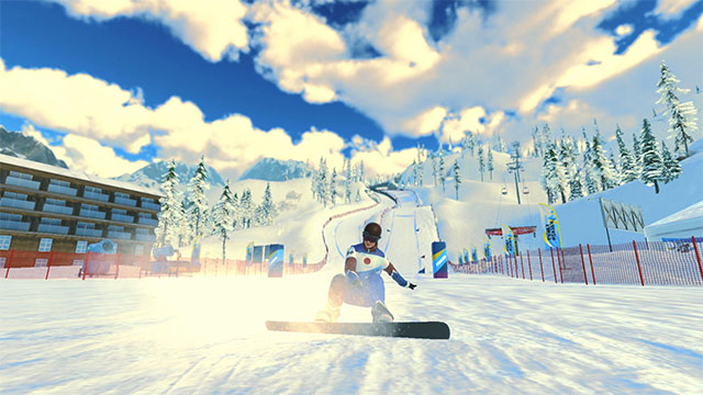 Game Winter Games 2023 sở hữu đồ họa 3D sống động và đầy màu sắc