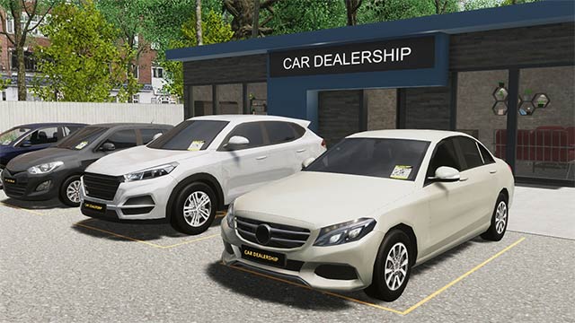 Car Dealership Simulator là game mô phỏng kinh doanh xe hơi cũ